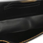 Box Calfskin 30 Montaigne Avenue East West Mini Bag Black