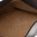 Grained Calfskin Large Slouchy Banana Bag Brunette