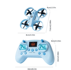 S4 Mini Remote Control Intelligent Obstacle Avoidance - Light Flow Hovering - Multiple Light Variations - Indoor And Outdoor Flight - Beginner Drone for Beginners