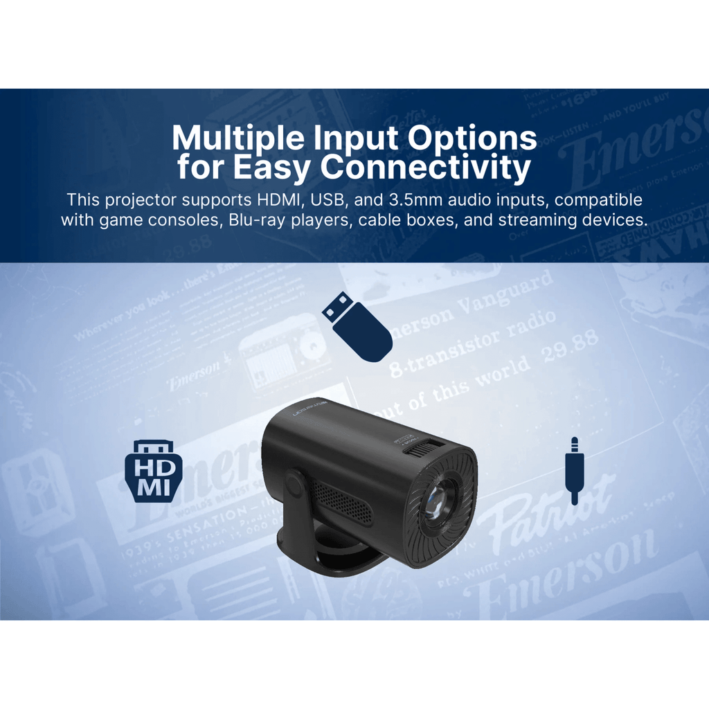 120" Home Theater LCD Projector