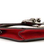 GG Supreme Monogram Mini Dionysus Shoulder Bag Hibiscus Red