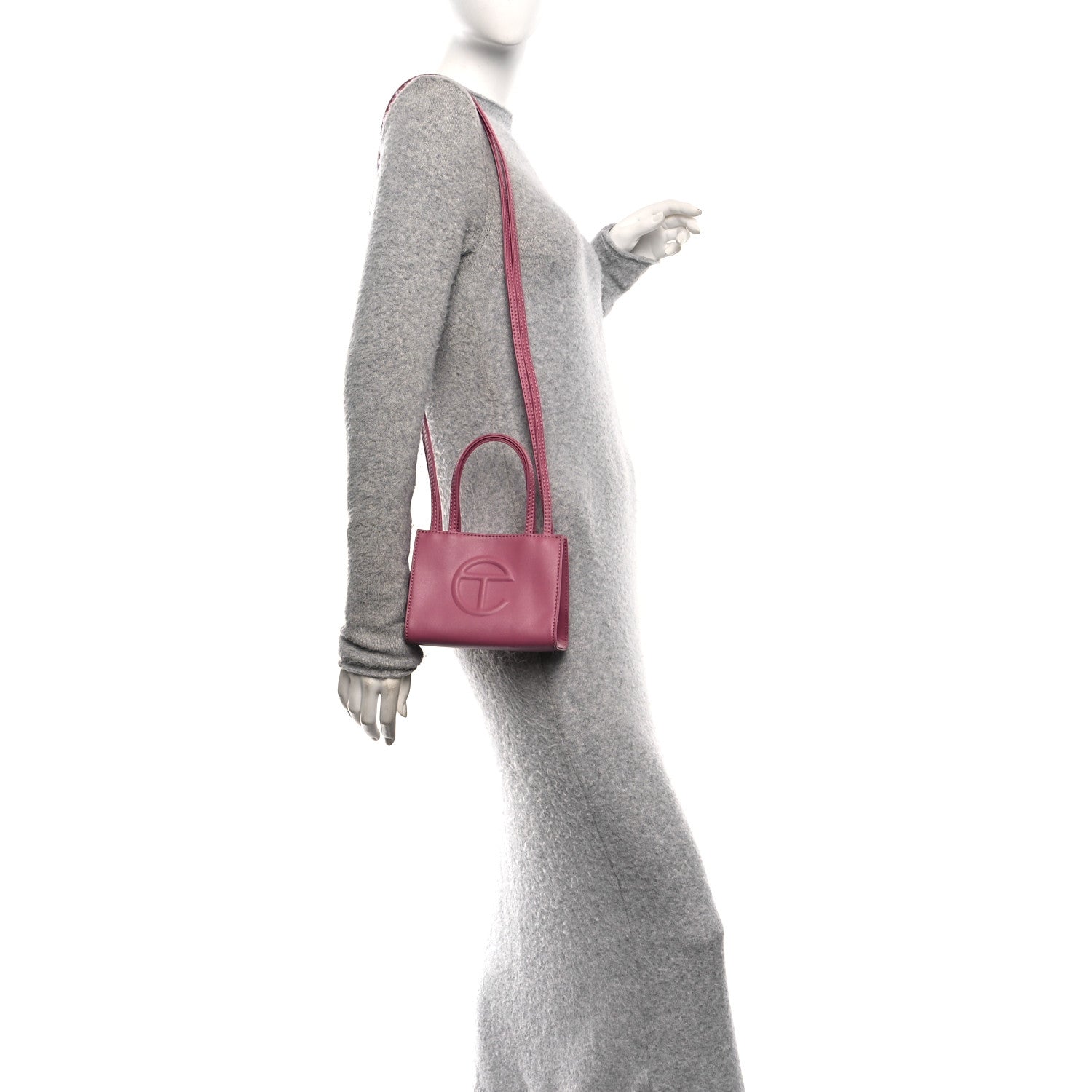 Vegan Leather Small Shopping Bag Corned Beef