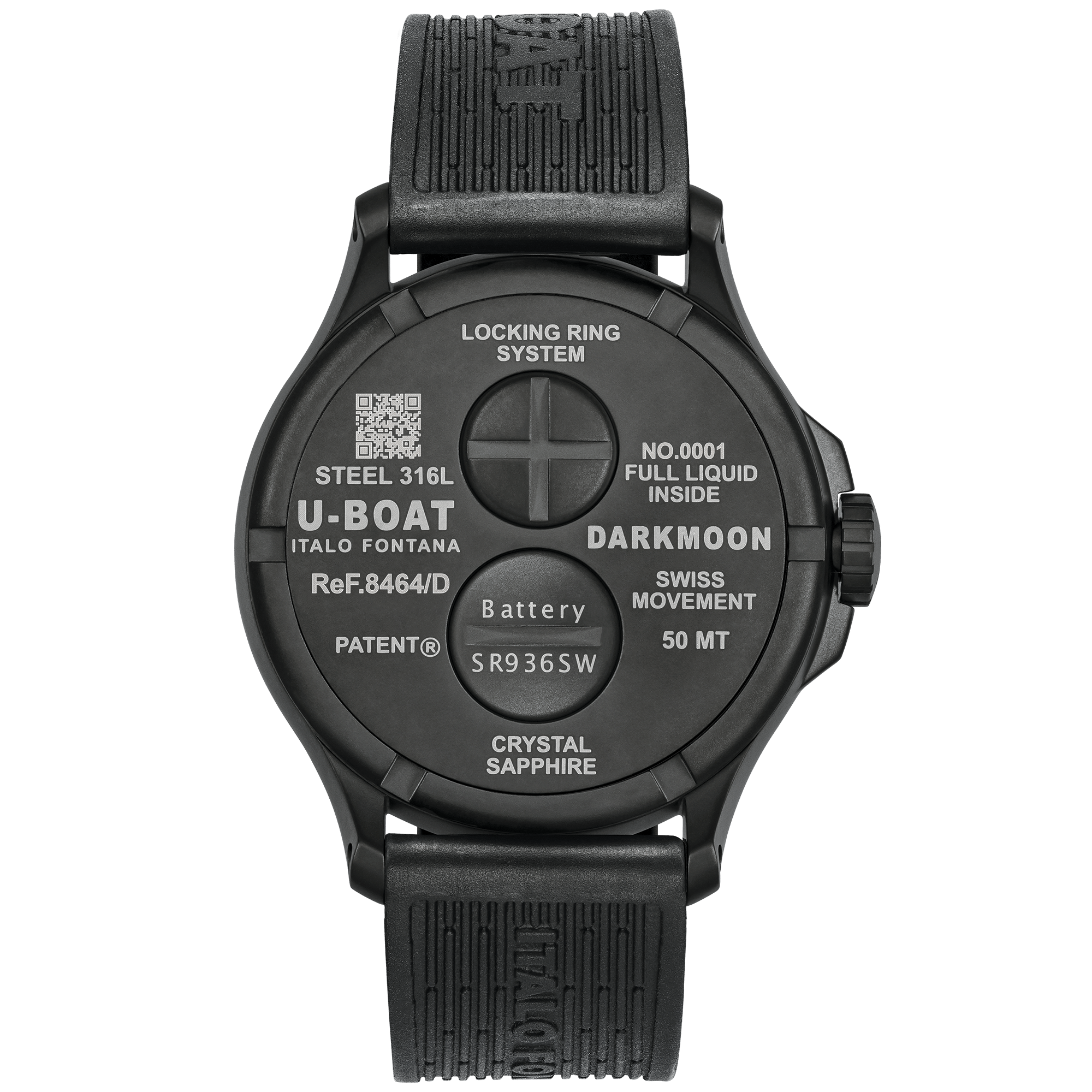 U-Boat Darkmoon Oil Immersion Men’s Black Watch