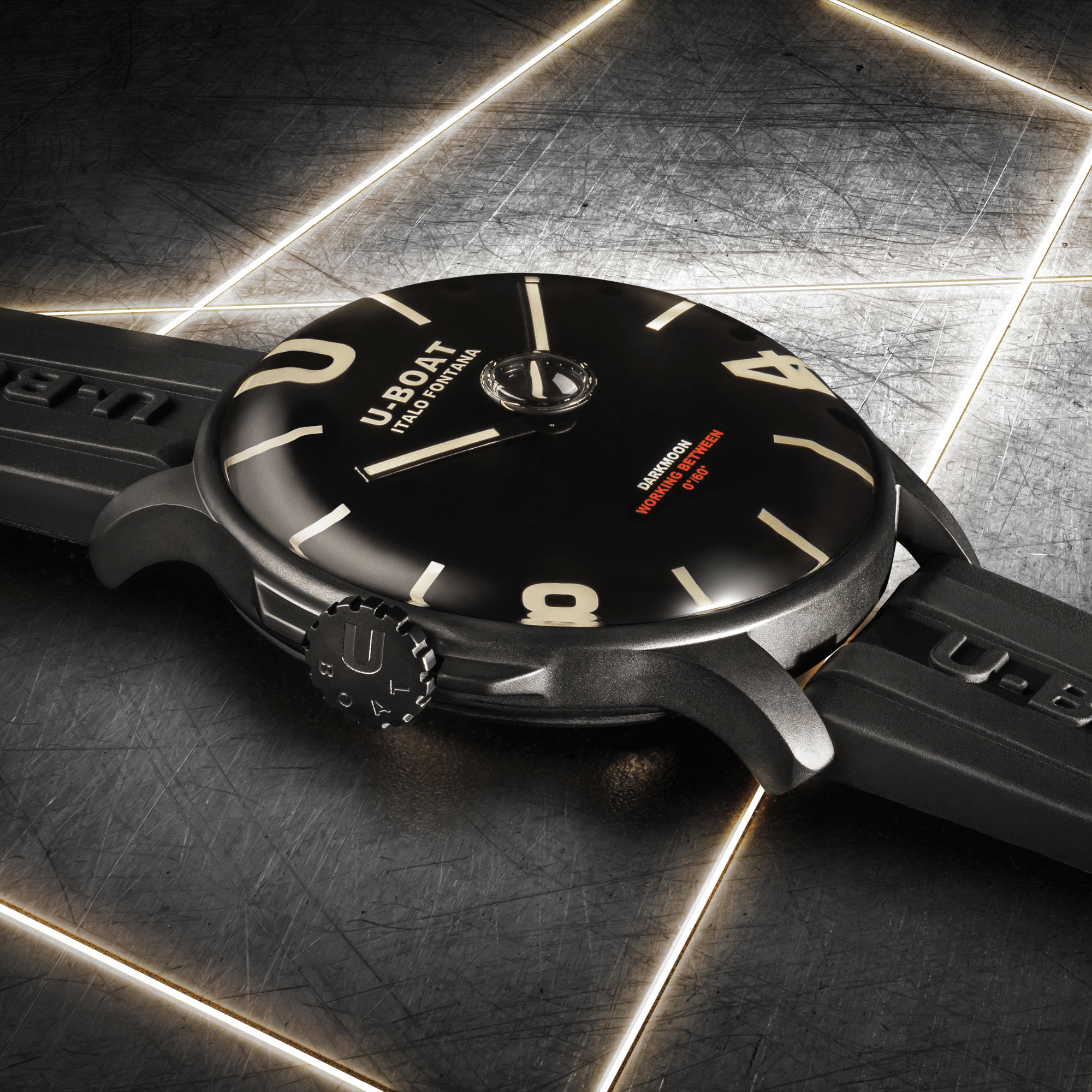 U-Boat Darkmoon Oil Immersion Men’s Black Watch