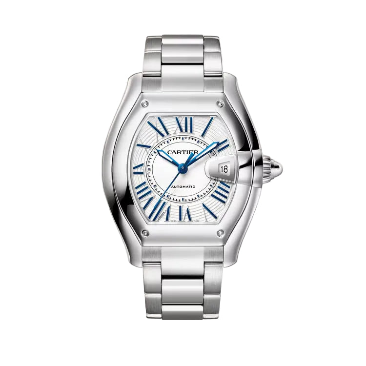 Roadster Large Model | 39mm, Stainless Steel, Silver Dial