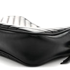 Calfskin Matelasse Monogram Lou Camera Bag Black