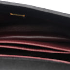Caviar Quilted Mini Coco Handle Flap Black