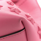 Calfskin Star Studded Bon Bon Bucket Bag Candy Pink