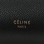 Grained Calfskin Mini Belt Bag Black