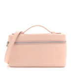 Grained Calfskin L19 Extra Pocket Pouch Candoglia Marble