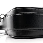Saffiano Slingshot Shoulder Bag Black
