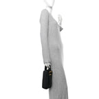 Nappa Matelasse Business Clutch Black