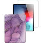 SAHARA - Marble Series Folio Case with Screen Protector - iPad Pro 12.9" (4th, 5th, and 6th Generation)