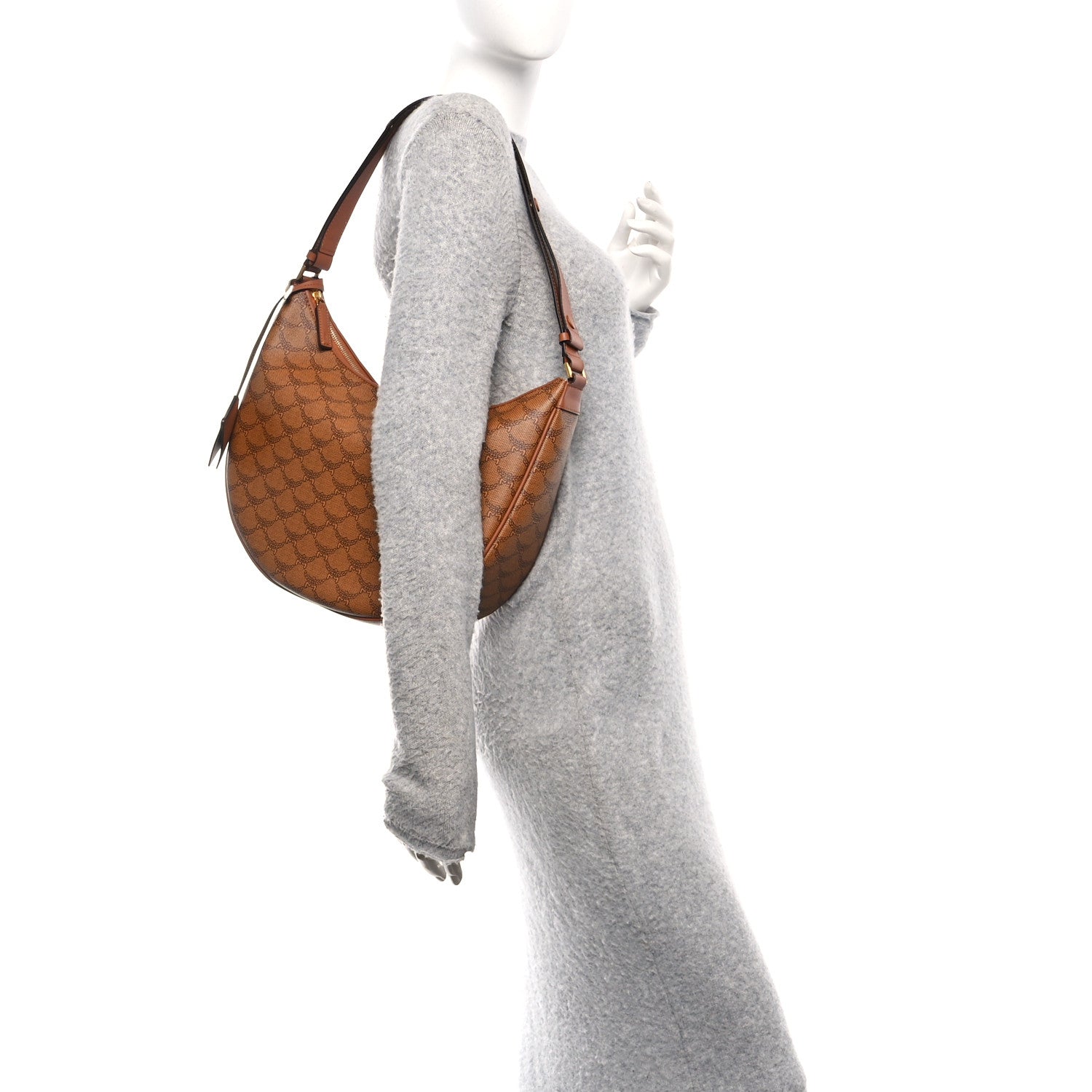 Lauretos Nappa Medium Himmel Hobo Cognac