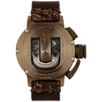 U-Boat Men's Watch Chimera 46mm Green Bronze