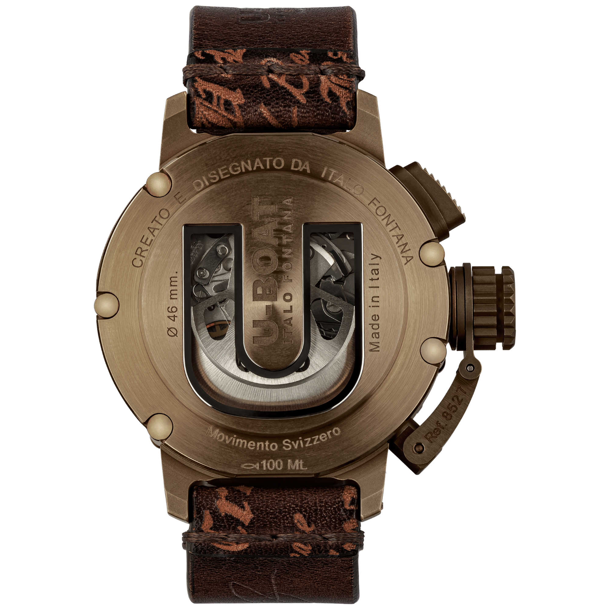 U-Boat Men's Watch Chimera 46mm Green Bronze