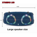 100W high power bluetooth speaker portable RGB colorful light waterproof wireless subwoofer360stereo surround TWS Caixa de som -large size