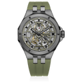 Edox Delfin Mecano Men's Green Watch