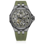 Edox Delfin Mecano Men's Green Watch