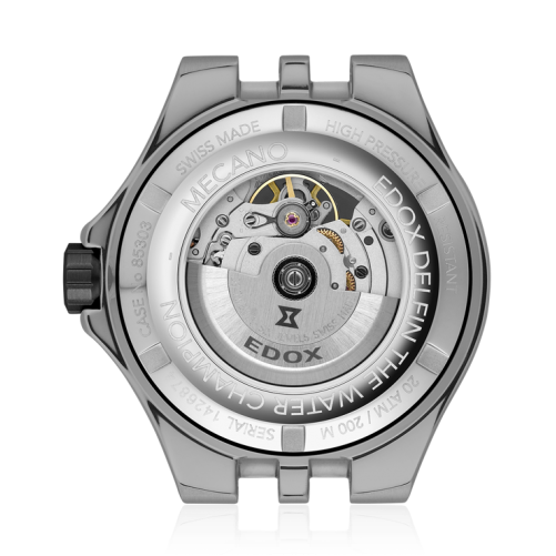Edox Delfin Mecano Men's Green Watch