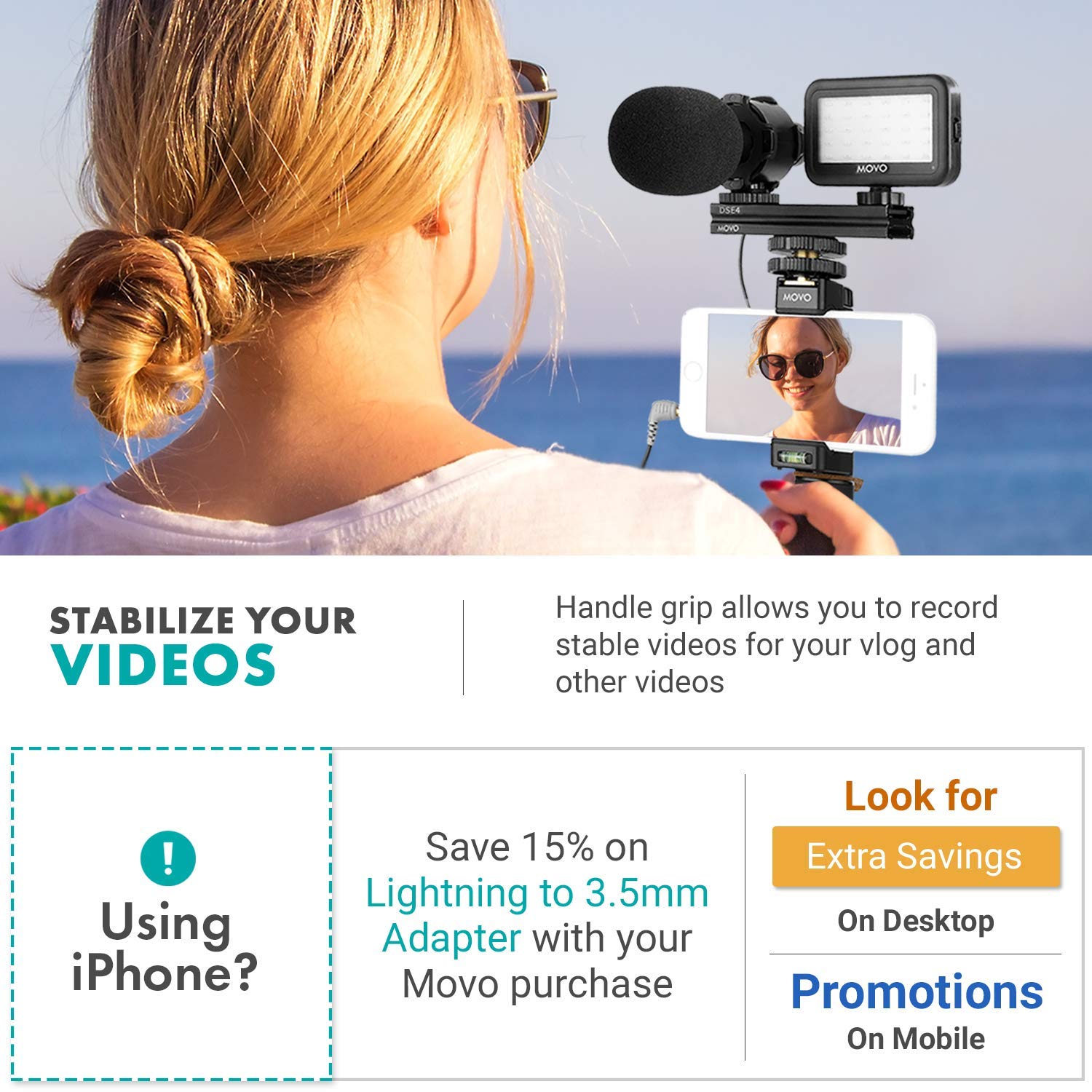 Movo Vlog Kit V7 YouTube Starter Kit