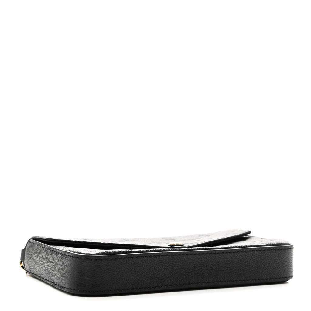 Empreinte Pochette Felicie Chain Wallet Black