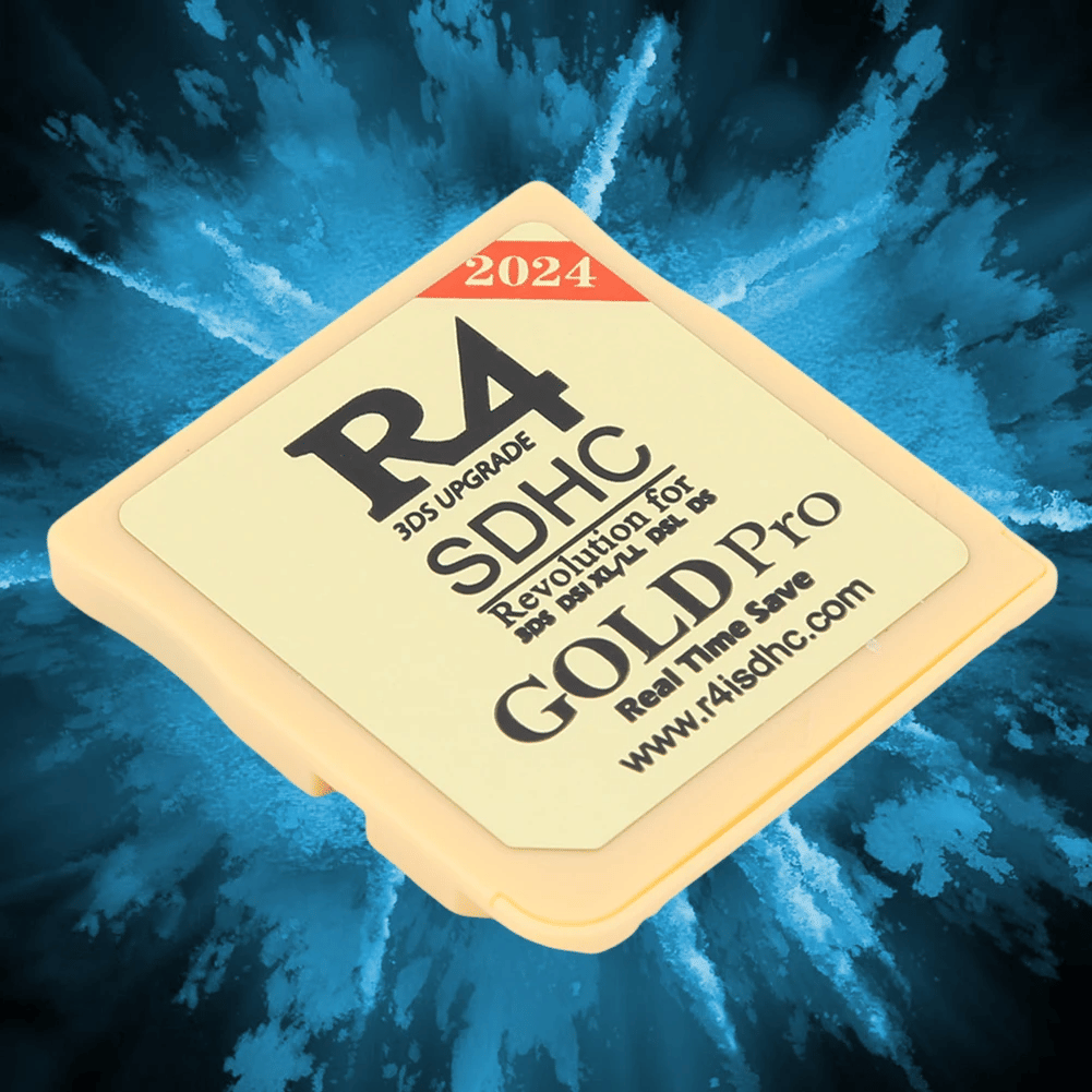 Version R4 Gold Pro SDHC R4i For DS/3DS/2DS Revolution Cartridge + USB