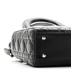Lambskin Cannage Small My ABCDior Lady Dior Black