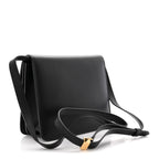 Vitello King Crystal Fab Crossbody Bag Black