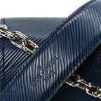 Epi Twist Shoulder Bag MM Navy