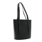 Saffiano Studded Mini Tote Bag Black
