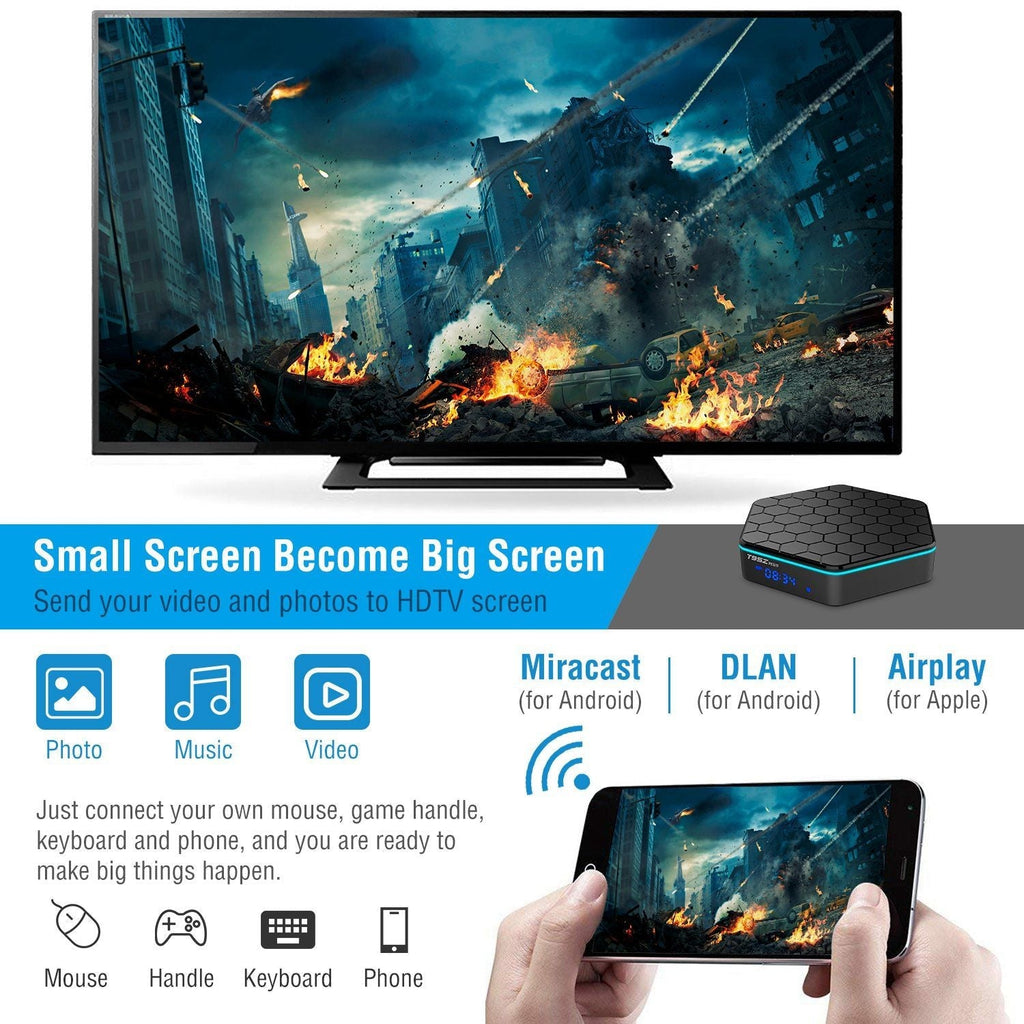 Android 7.1 TV Box Amlogic S912 Octa Core 3GB / 32GB UHD 4K VP10 H.265 WiFi USB2.0 Smart Streaming Media Player