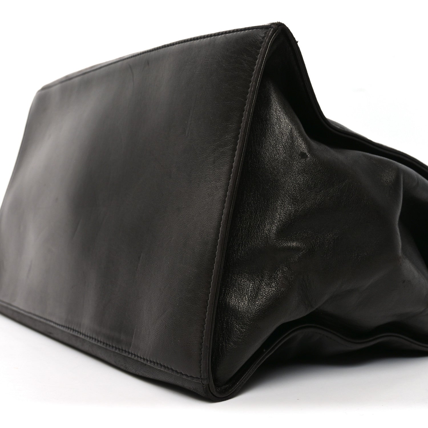 Lambskin CC Shoulder Bag Black