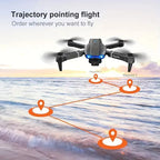 PRO Drone with Professional HD Dual Camera, WiFi Connectivity, and Obstacle Avoidance for Aerial Photography and Quadcopter Operations - 2 Batteries