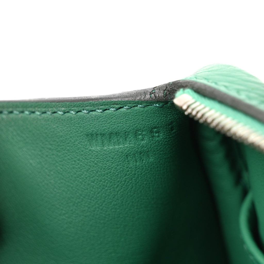 Taurillon Clemence Mini Lindy 20 Vert Vertigo