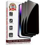 Entronix Anti-Spy Privacy Screen Protector Compatible with iPhone 13 Pro - 3-Piece Combo