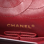 Lambskin Quilted Crush 2.55 Reissue 225 Flap Dark Burgundy