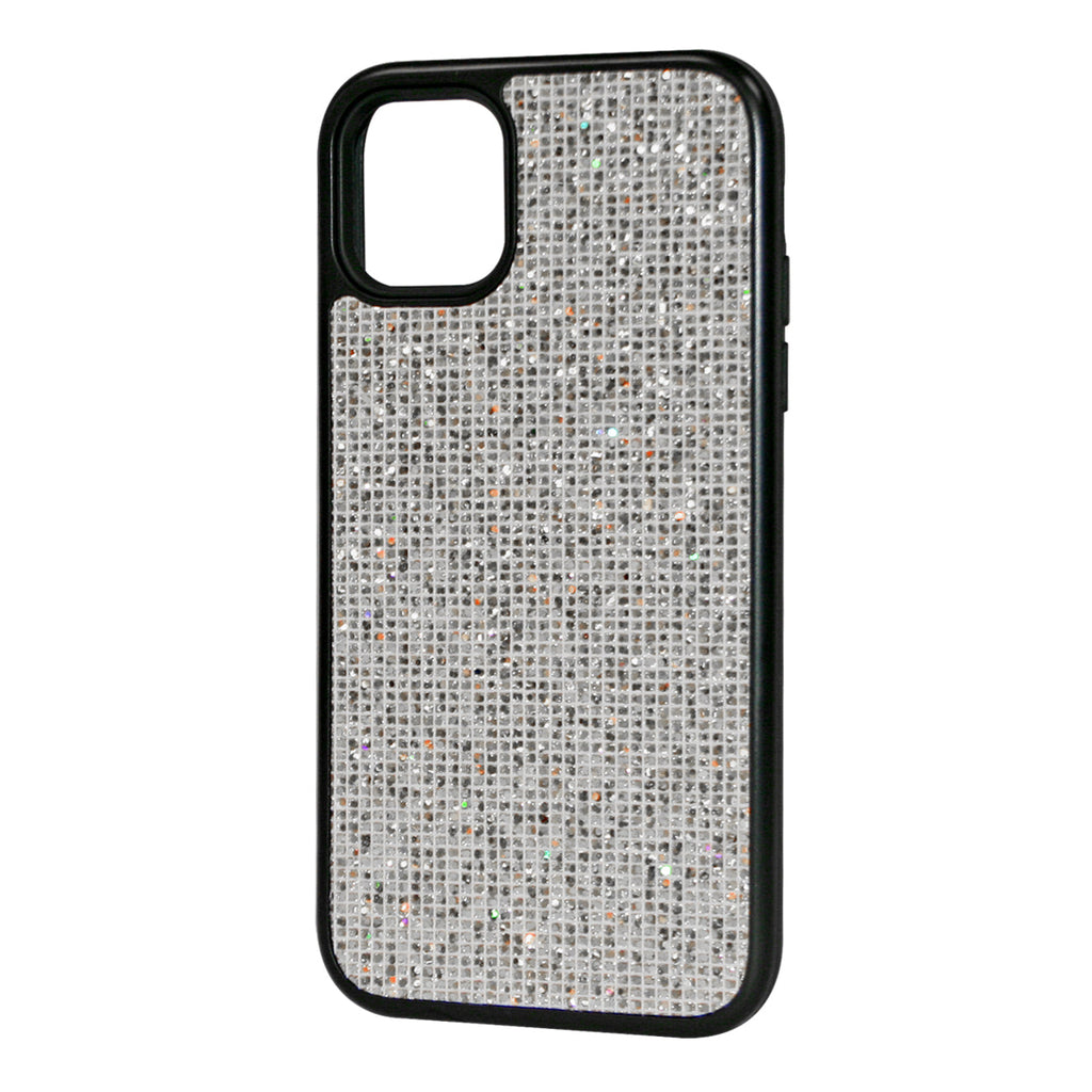Reiko Diamond Rhinestone Case For Apple Iphone 11 Pro In Silver