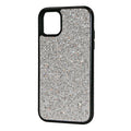 Reiko Diamond Rhinestone Case For Apple Iphone 11 Pro In Silver