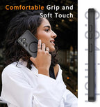 Entronix Bundle Compatible with Galaxy S24 Plus - [Magnetic] Translucent Matte Case & 1 Clear Screen Protector