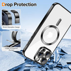 Entronix [Magnetic] Case Compatible with iPhone 16 Plus - [Clear Back] Luxury Glossy Cover