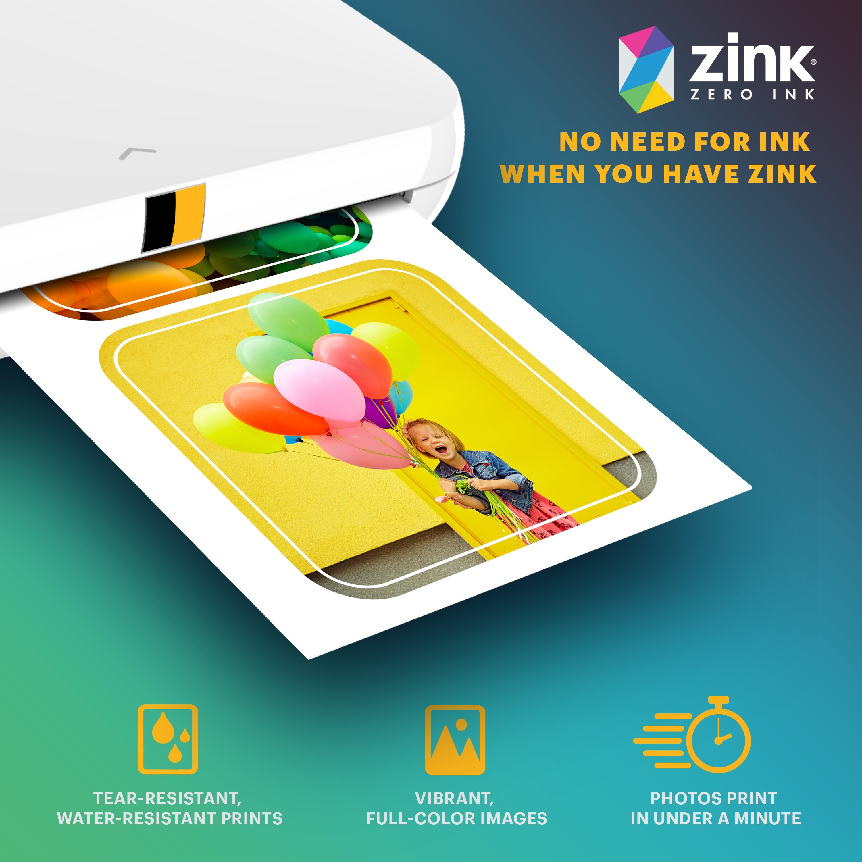 Kodak Premium Pre-Cut Sticker Zink Photo Paper 2x3" (30 Sheets) Compatible with Kodak Step Printer