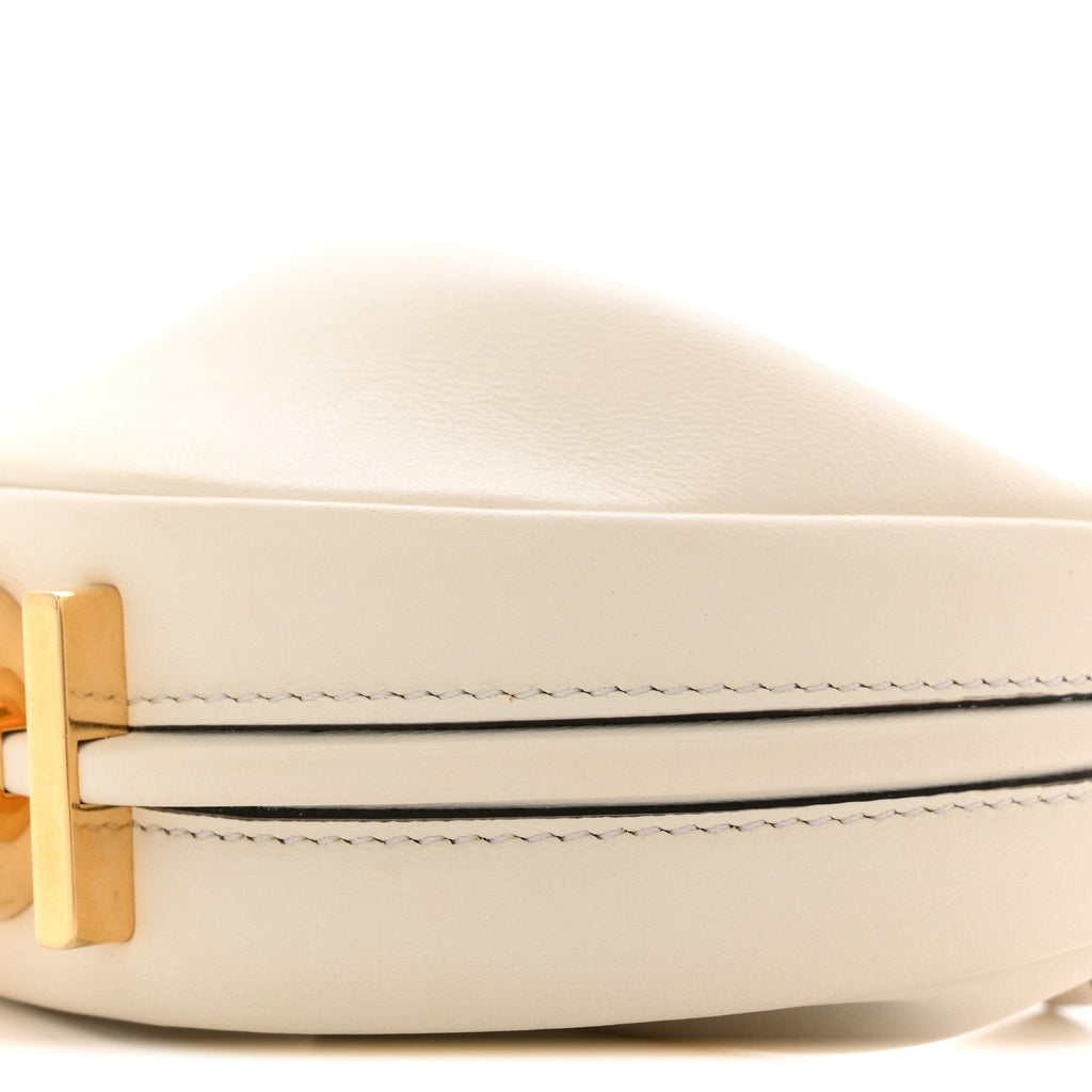 Vitello Grace Matte Nano Fendigraphy Hobo Charm White Ice