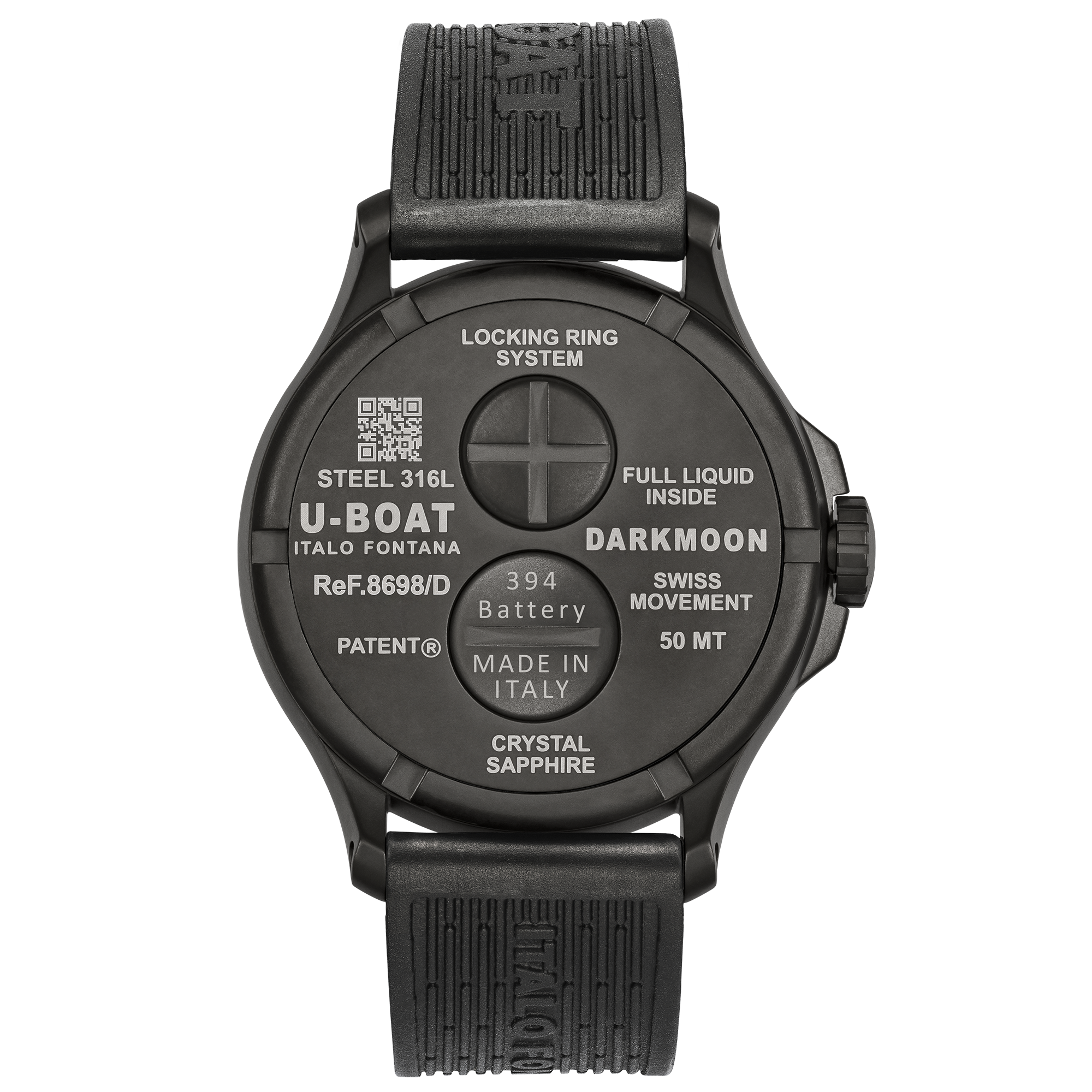 U-Boat Men's Darkmoon Green Watch