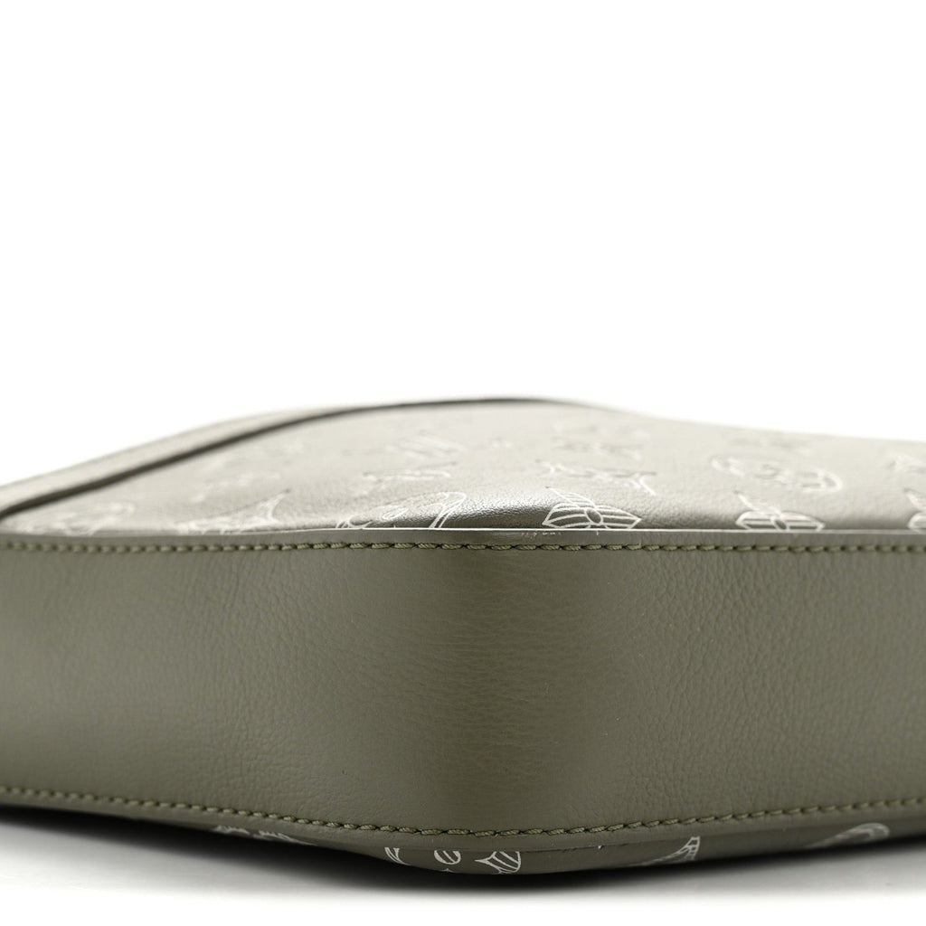 Monogram Shadow G65 Trio Messenger Olive Green