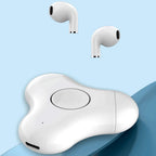Multi-Function Headset Fidget Spinner Bluetooth Fingertip Gyro In Ear Bluetooth Headset