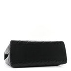 Caviar Quilted Jumbo Kelly Flap Black