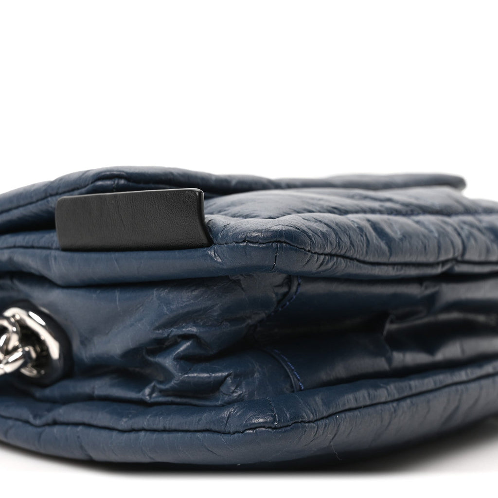 Lambskin The Pillow Bag Blue Sea