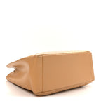 Caviar Quilted Grand Shopping Tote GST Beige