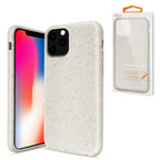 Reiko Apple Iphone 11 Pro Wheat Bran Material Silicone Phone Case In White